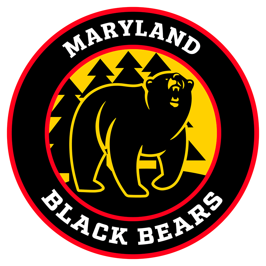 Maryland Black Bears 2018 19-Pres Primary Logo iron on paper